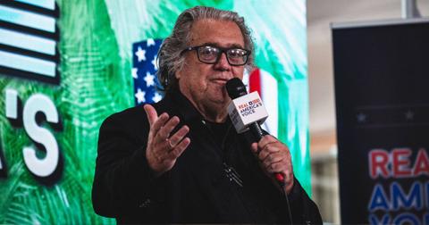 Ex-Trump Advisor Steve Bannon Seen With Jeffrey Epstein In New Photos