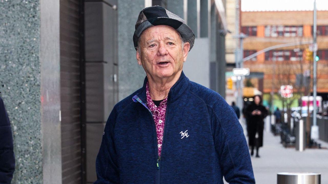 Split photo of Bill Murray