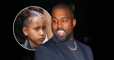 Kanye West Posts Photo With Daughter North West Amid Marriage Issues