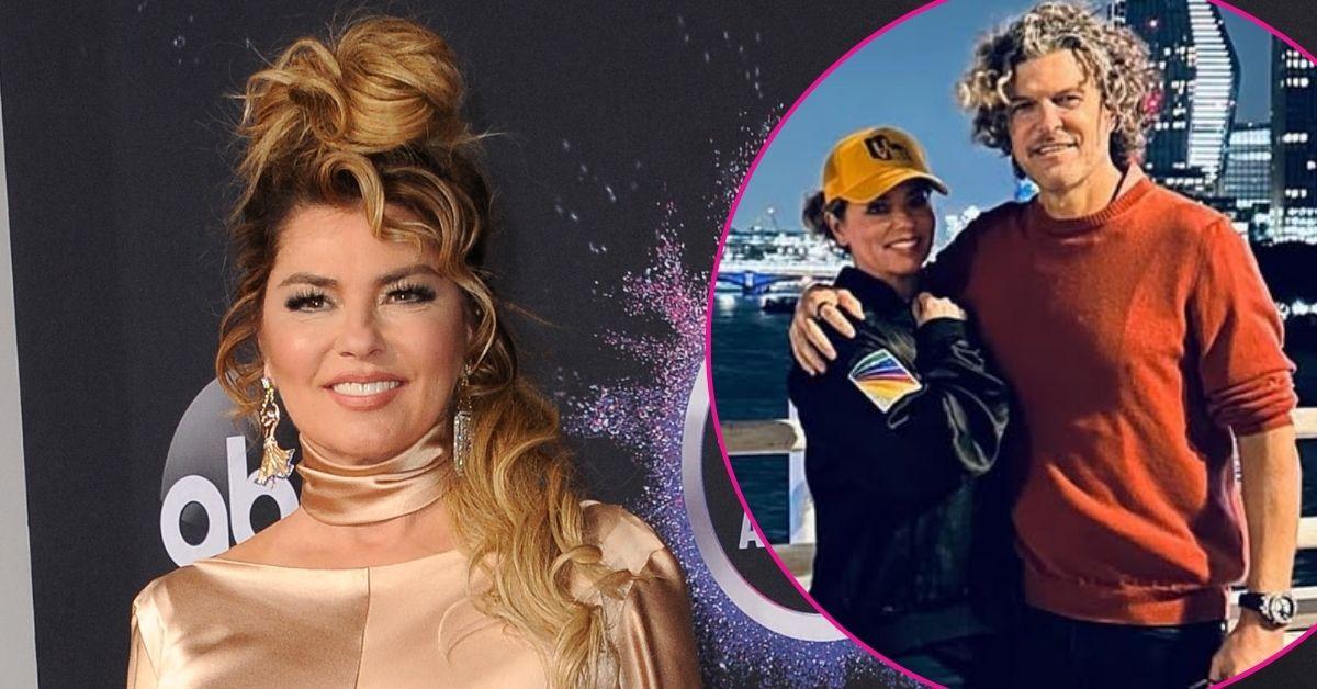 Shania Twain And Husband Fr d ric Thi baud Pose For Rare Snap During Shania Twain And Husband Fr d ric Thi baud Pose For Rare Snap During