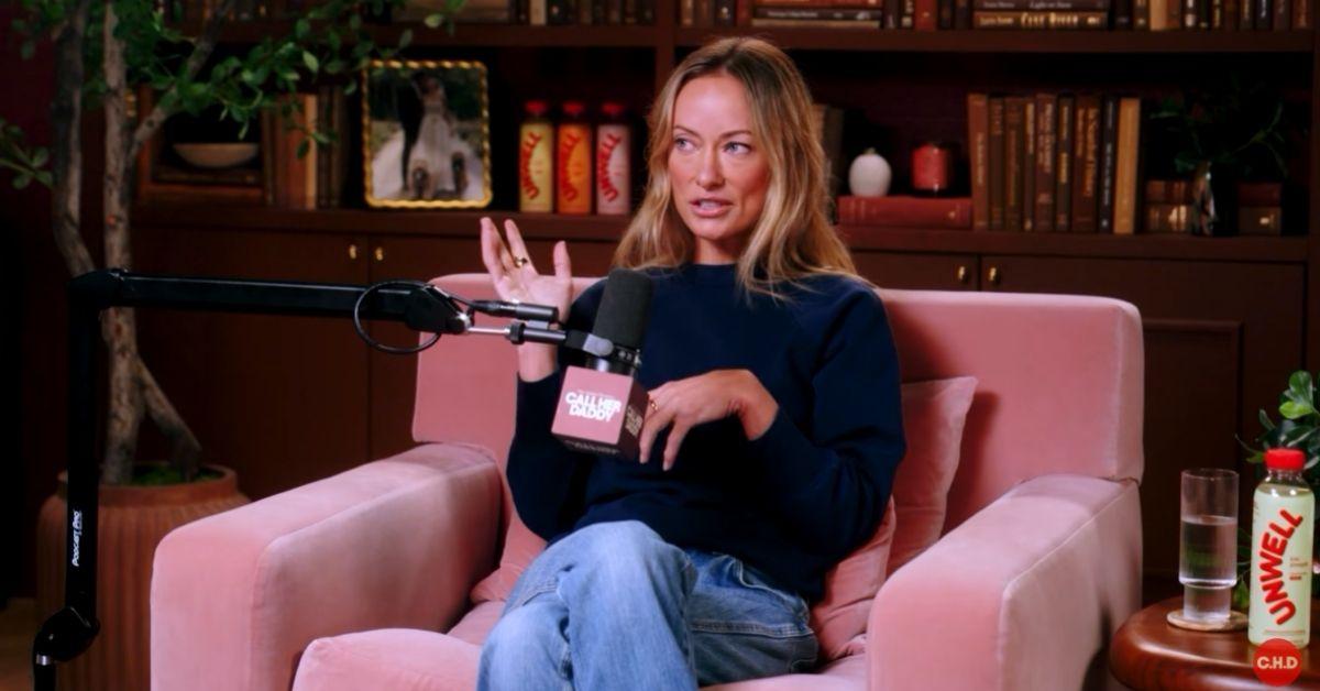 image of Olivia Wilde said Tom Cruise unexpectedly brought up the CinemaCon legal papers incident when they met months later.