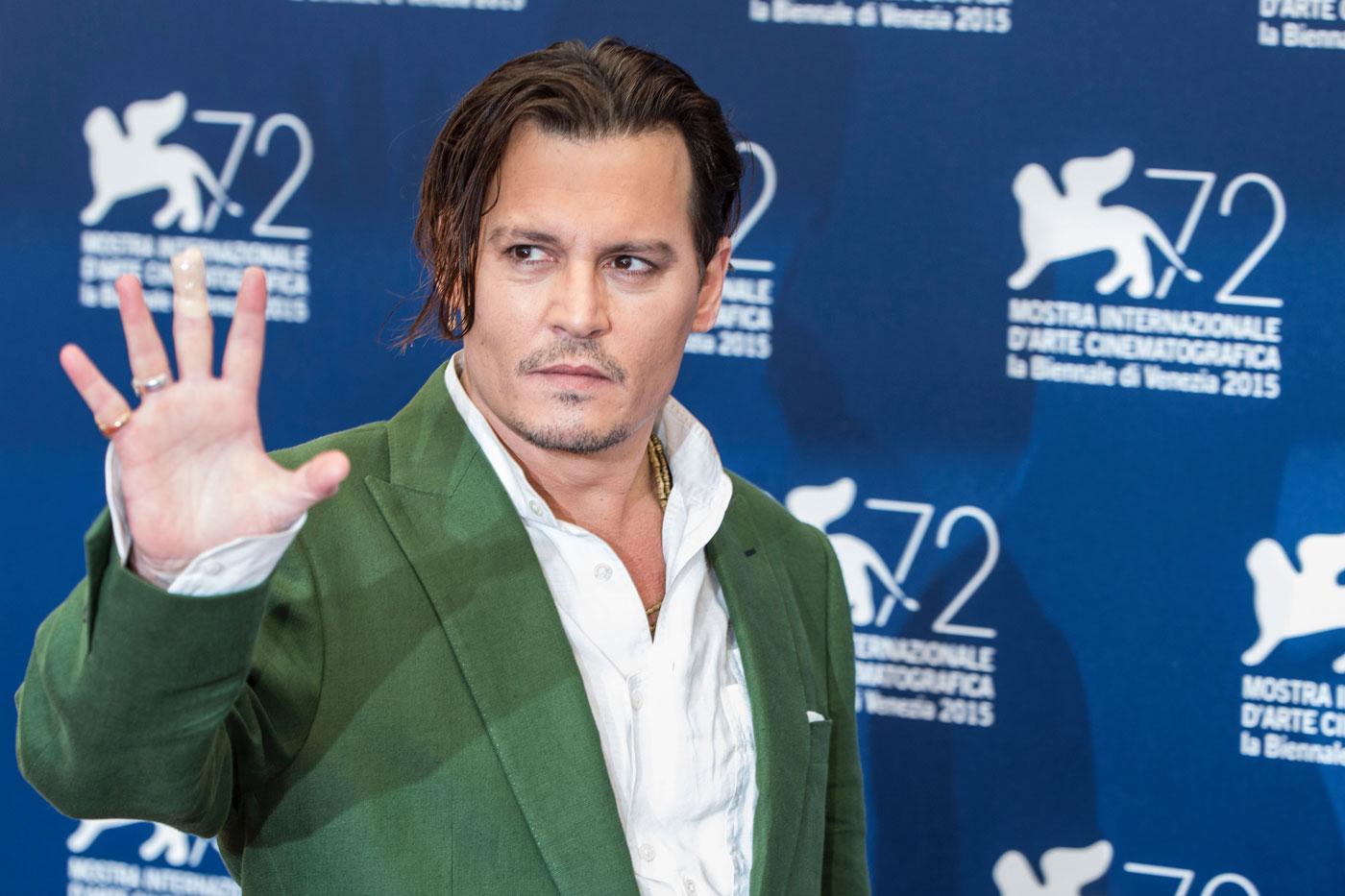 Johnny Depp photocall 71st Venice Film Festival