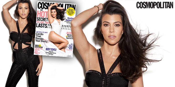 kourtney kardashian cosmo cover october issue