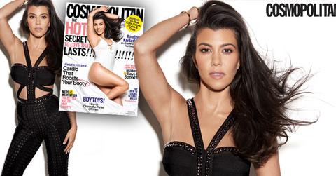 kourtney kardashian cosmo cover october issue