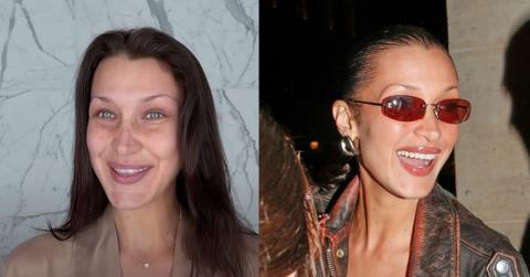 Composite photos of Bella Hadid