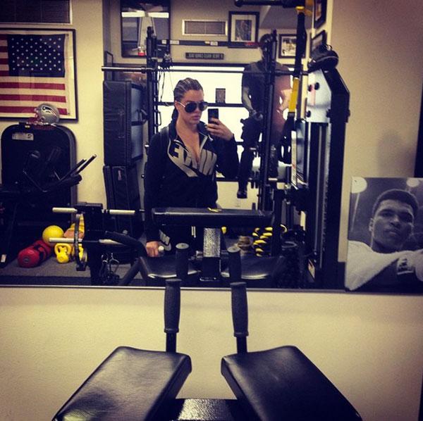 Khloe gym