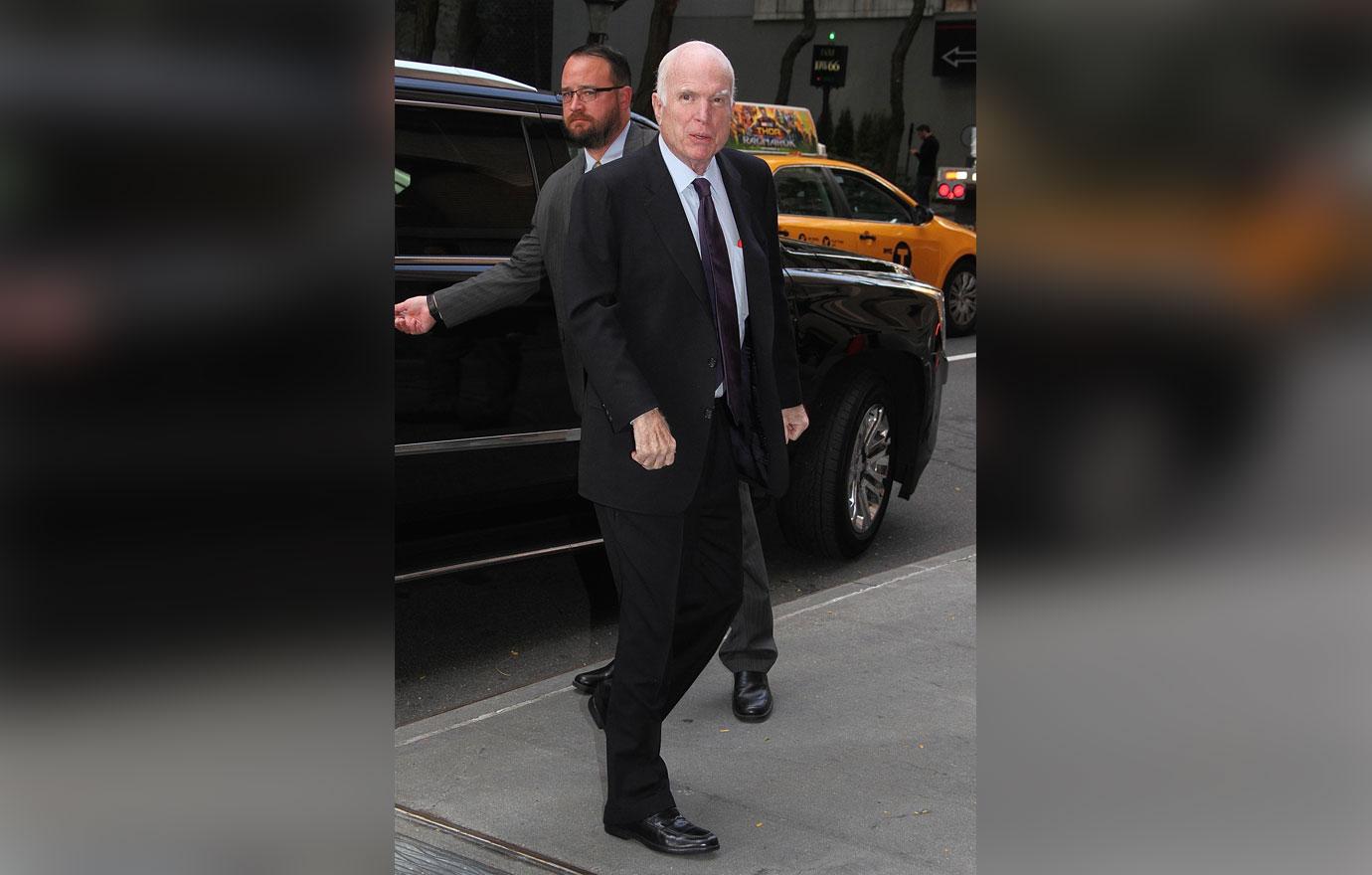 Senator John McCain arrives at &#8220;The View&#8221; in the &#8220;Big Apple&#8221;