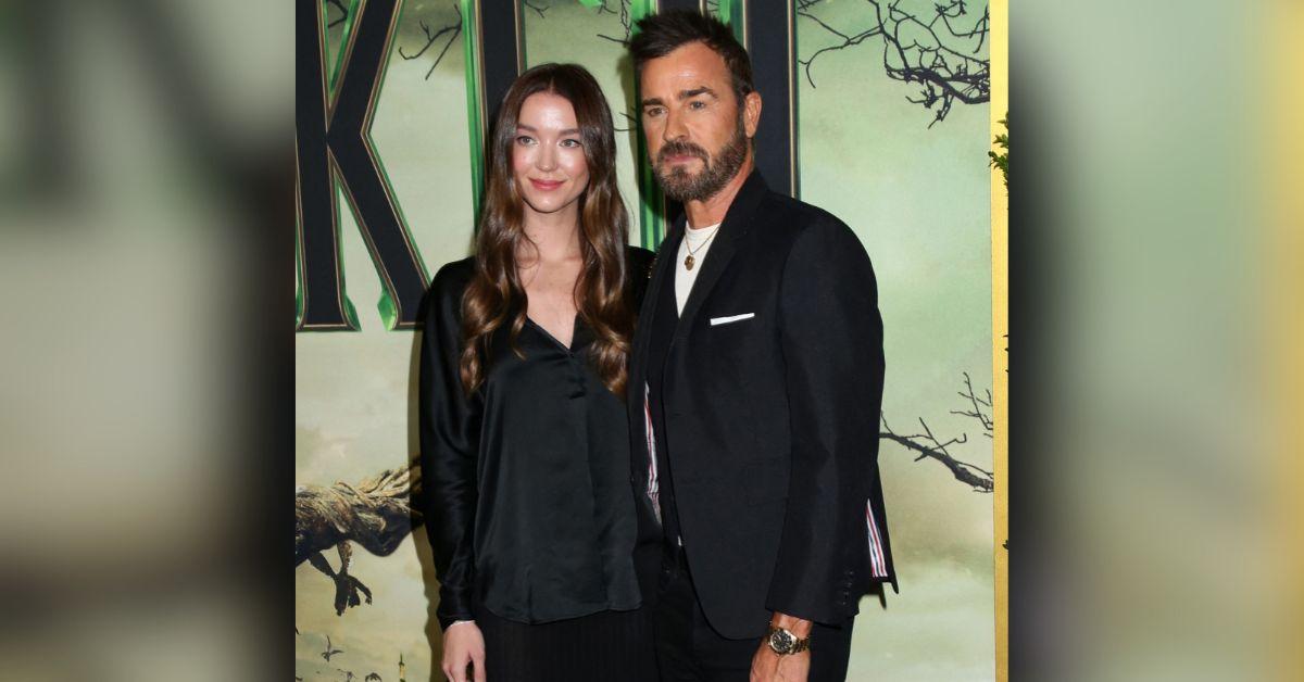 Image of Nicole Brydon Bloom and Justin Theroux got married in March.