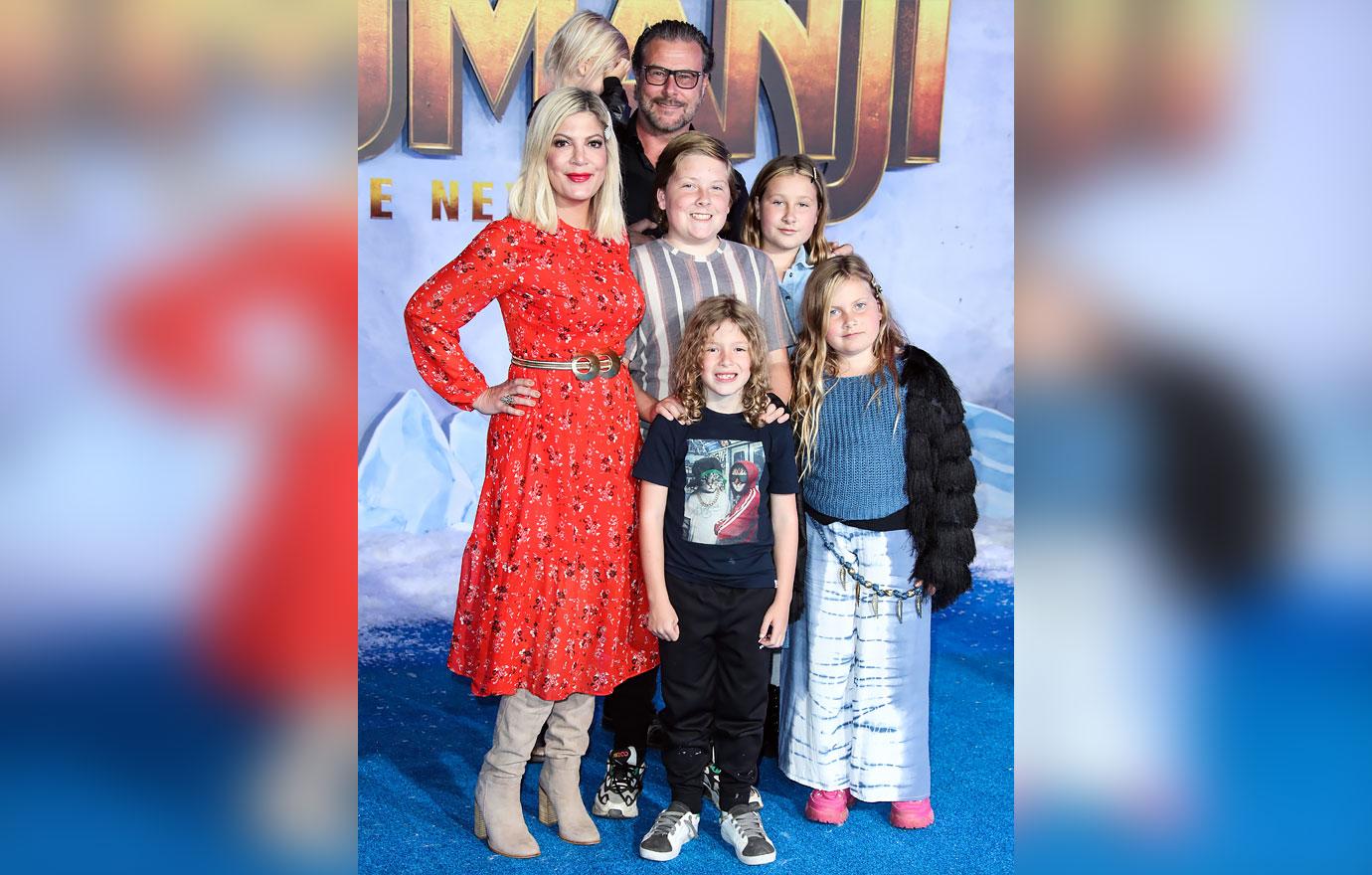 tori spelling dresses dead bride dean mcdermott split rumors rage on ok