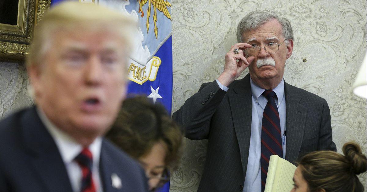 image of John Bolton said Donald Trump is 'unfit' to be president.