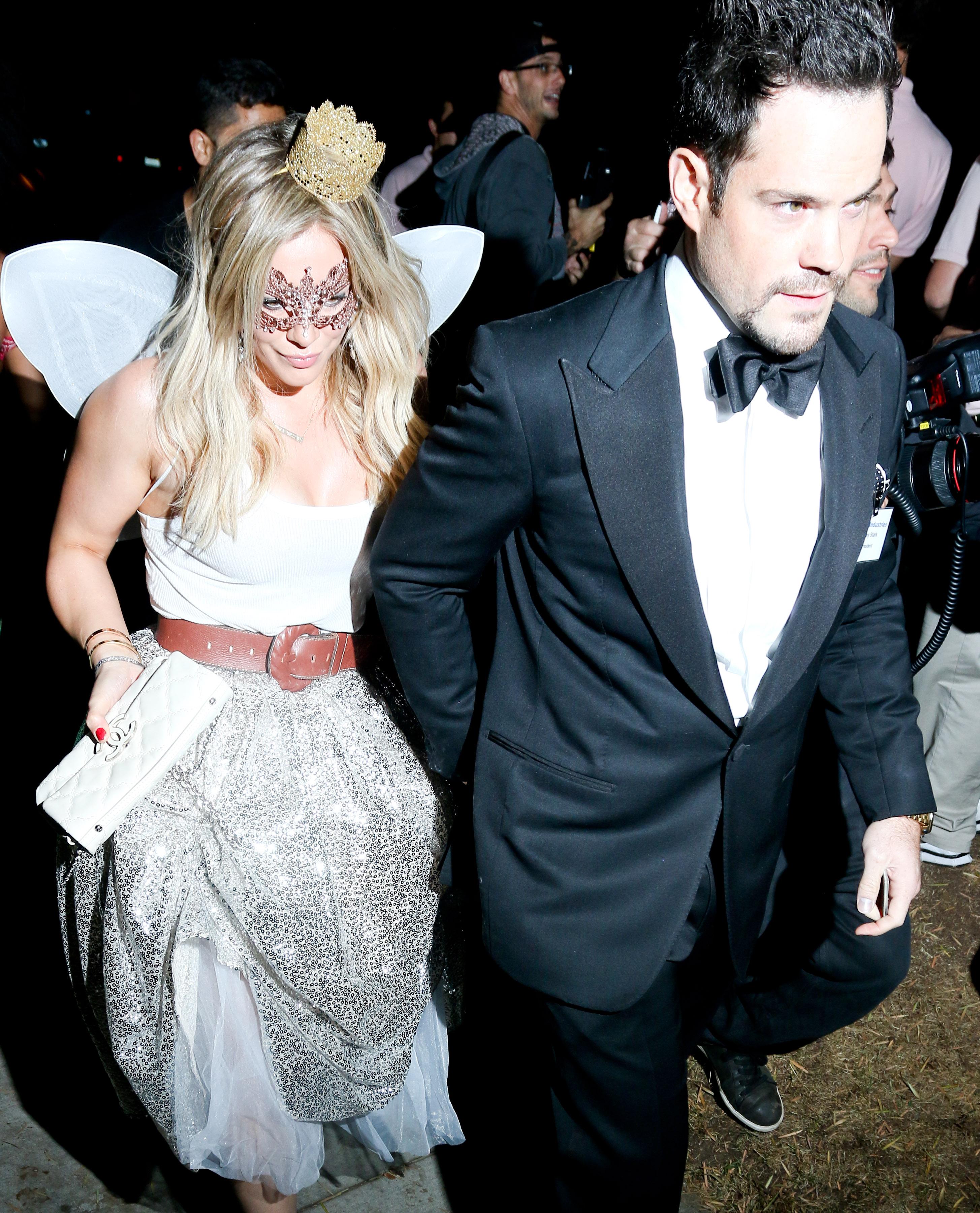 Hilary Duff kicks off Halloween Festivities with Ex Mike Comrie