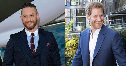 Tom hardy calls friend prince harry a legend pp