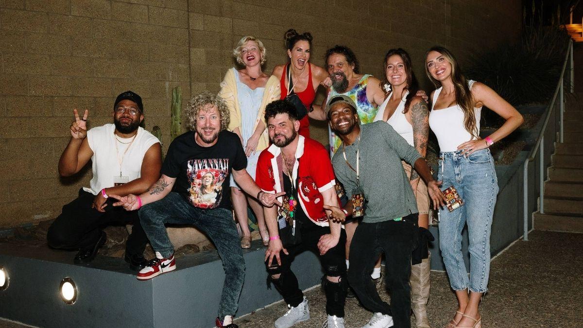 Image of Survivor 50 contestants were welcomed and greeted in Fiji by Jeff Probst.