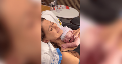 Hilaria Baldwin Announces Birth Of Baby No. 7 With Alec Baldwin