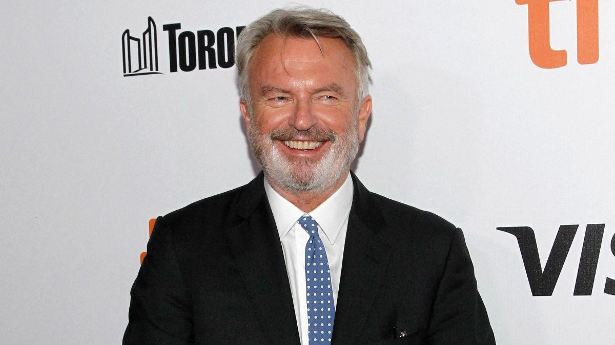 Image of Sam Neill’s ex-girlfriend revealed the beloved actor had been seriously ill in the weeks before his death.
