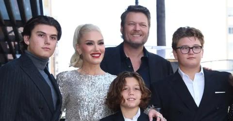 blake shelton learned quickly stepdad gwen stefani kids