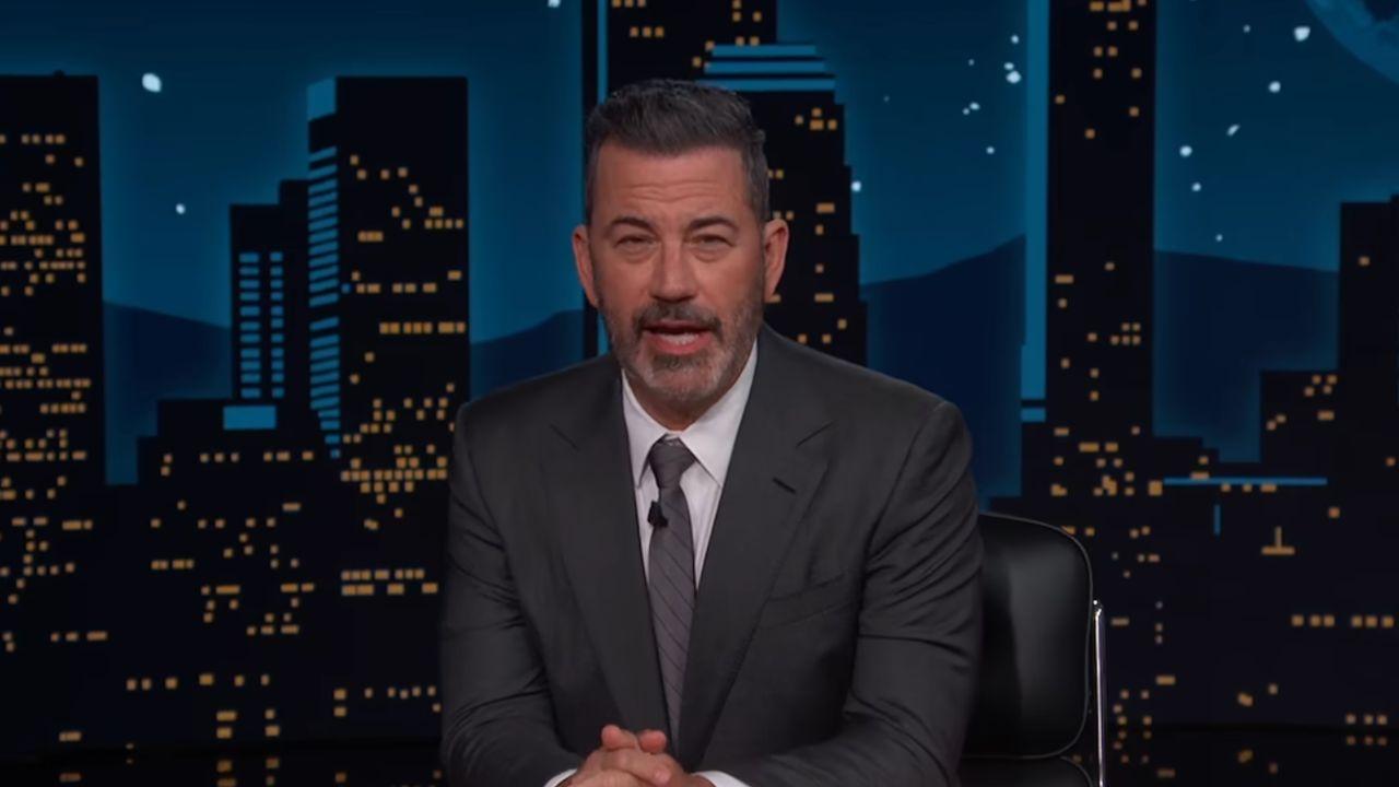 Image of Jimmy Kimmel cited concerns about regulatory pressure affecting ABC affiliates and political interviews.