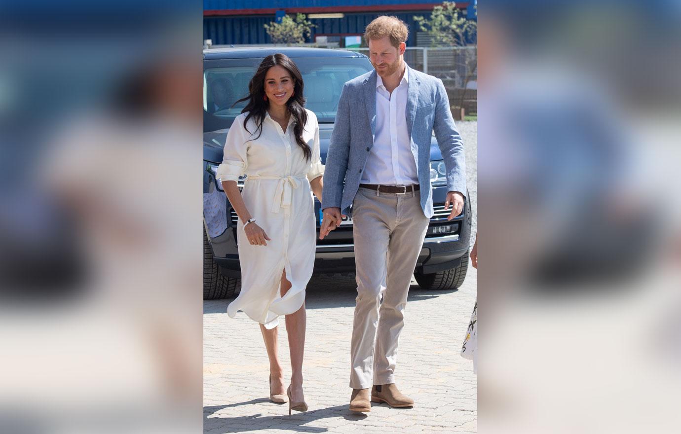 Meghan Markle And Prince Harry Walking