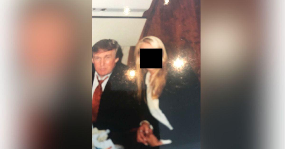 Image of Jeffrey Epstein seemed to have tension with Donald Trump.