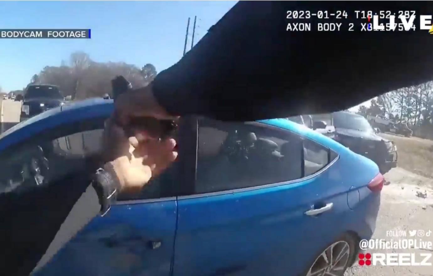 Dashcam Captures High Speed Police Chase With Bank Robbery Suspect