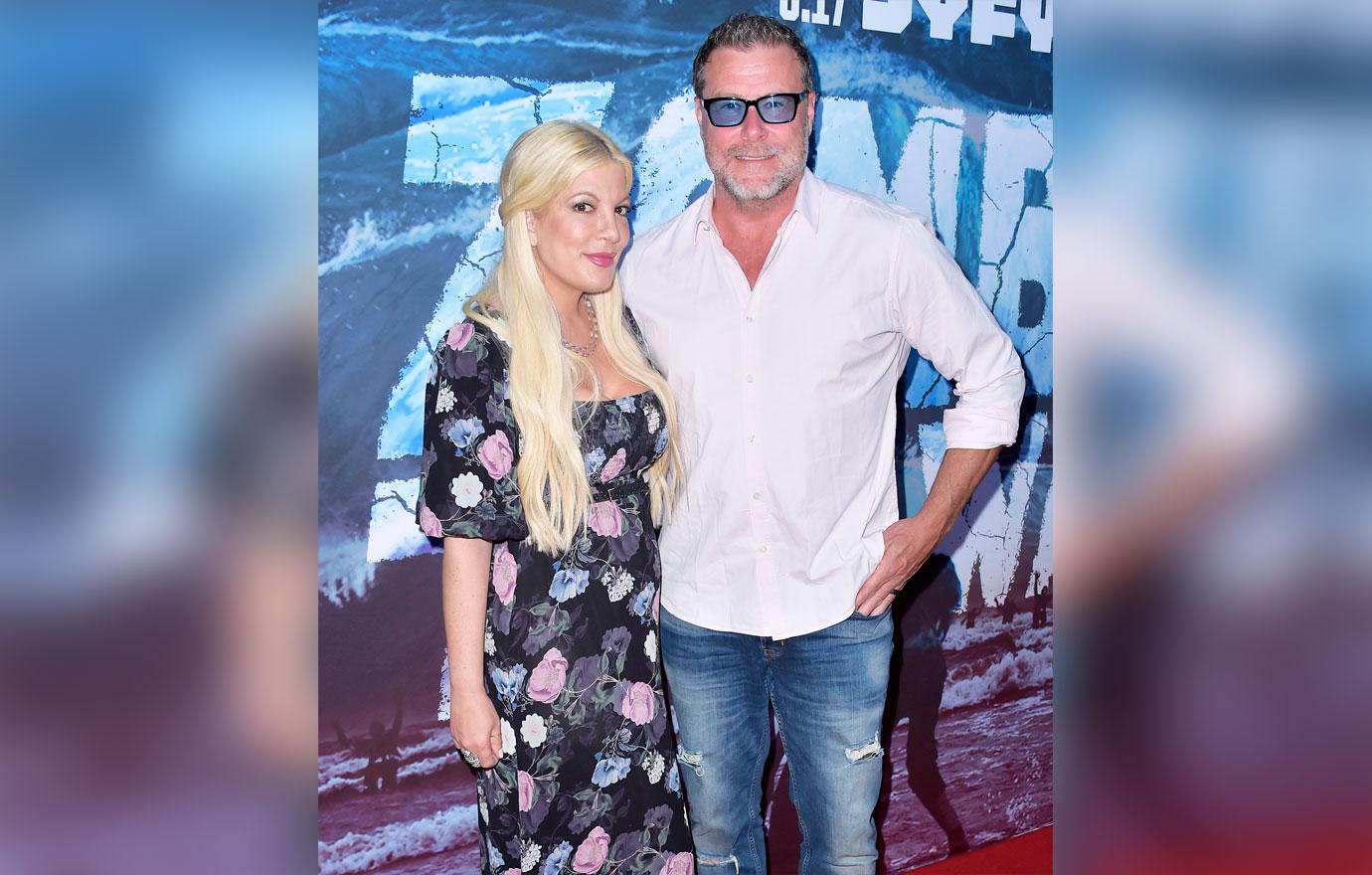 tori spelling enjoys proving shes still got it boob job marriage troubles dean mcdermott