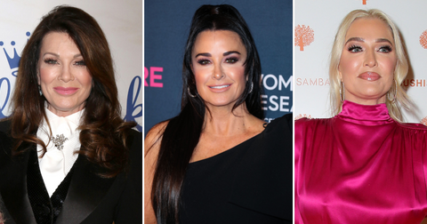 lisa vanderpump kyle richards spread erika jayne tom girardi rumors andy cohen baby shower