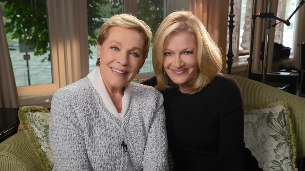 JULIE ANDREWS, DIANE SAWYER