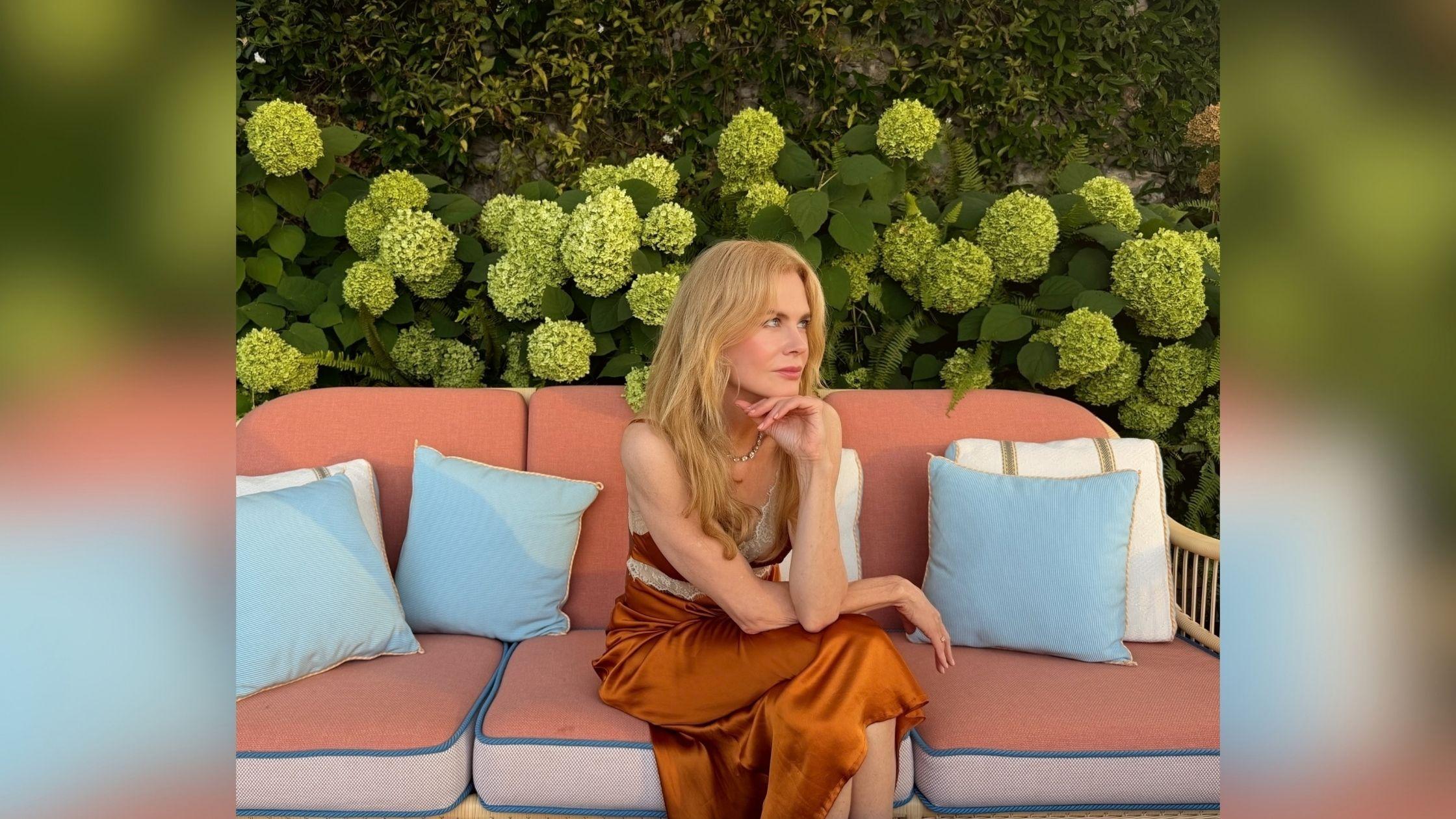 image of Nicole Kidman shared photos from her recent stay at a luxury hotel in Portofino, Italy.