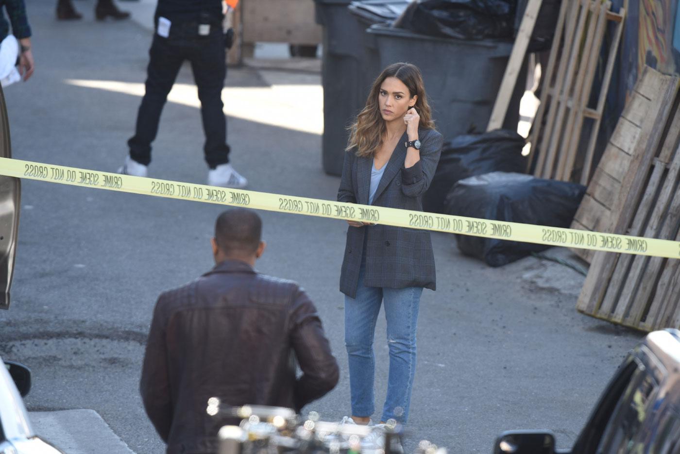 EXCLUSIVE: Jessica Alba Filming LA&#8217;s Finest