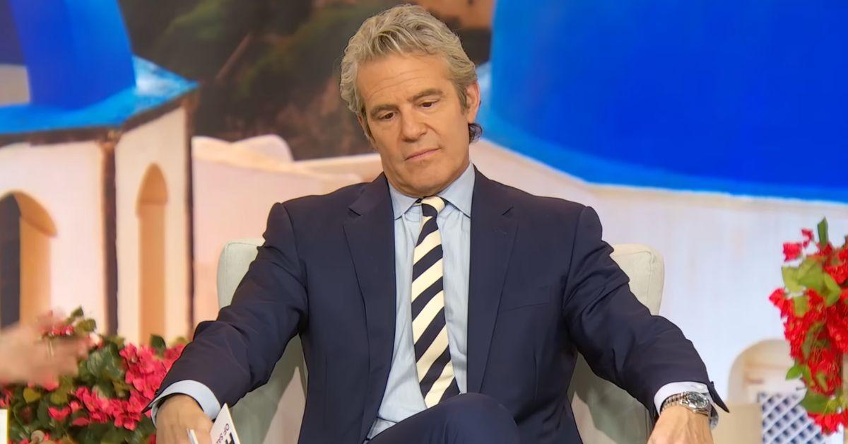 image of Andy Cohen looked dissociative at one point in the trailer. 