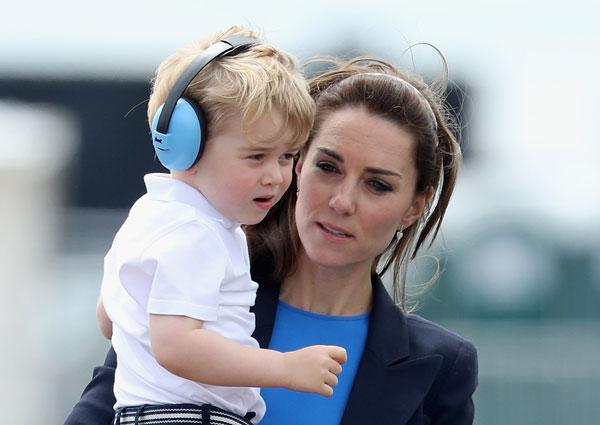 prince george royal crying