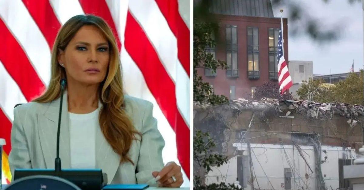 image of Donald Trump insisted Melania was fine with the renovations now.