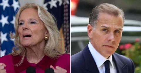 Photo of Jill Biden and Hunter Biden