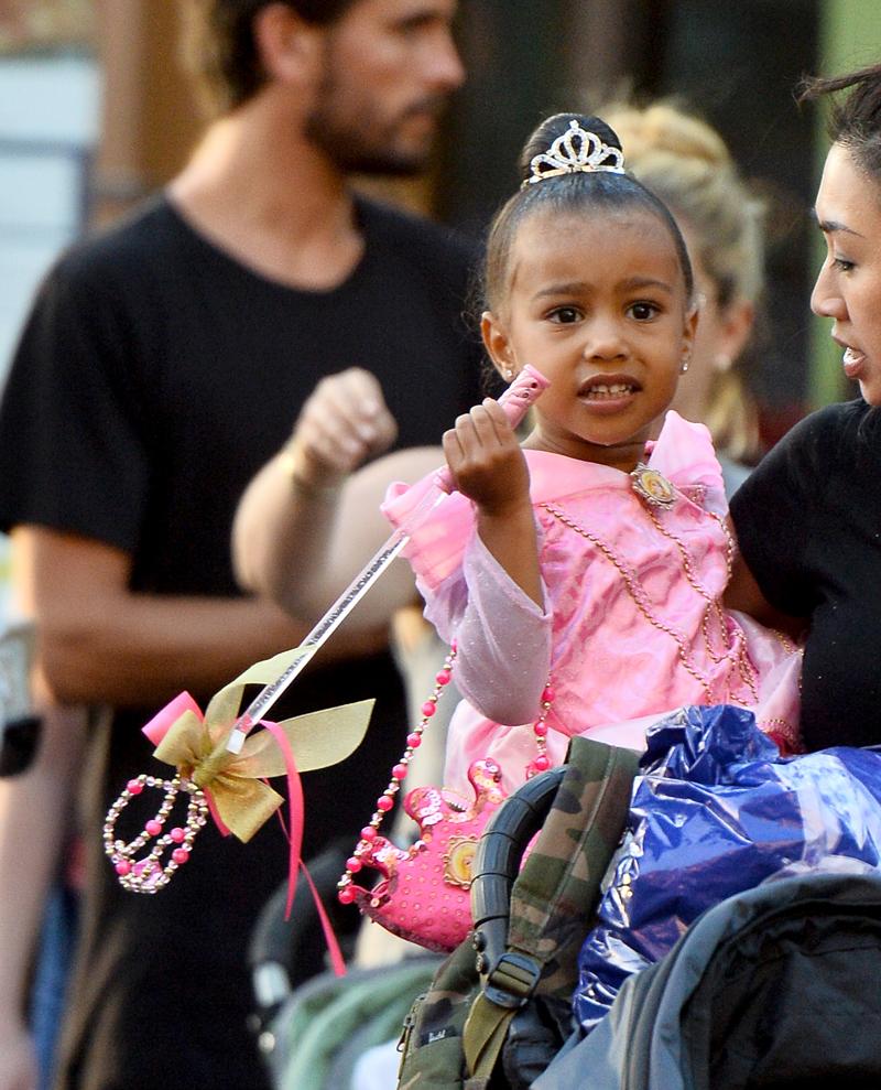 EXCLUSIVE: Princess North West Celebrates her birthday at Disneyland with the Kardashians