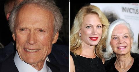Split photo of Clint Eastwood and Alison Eastwood & Maggie Johnson