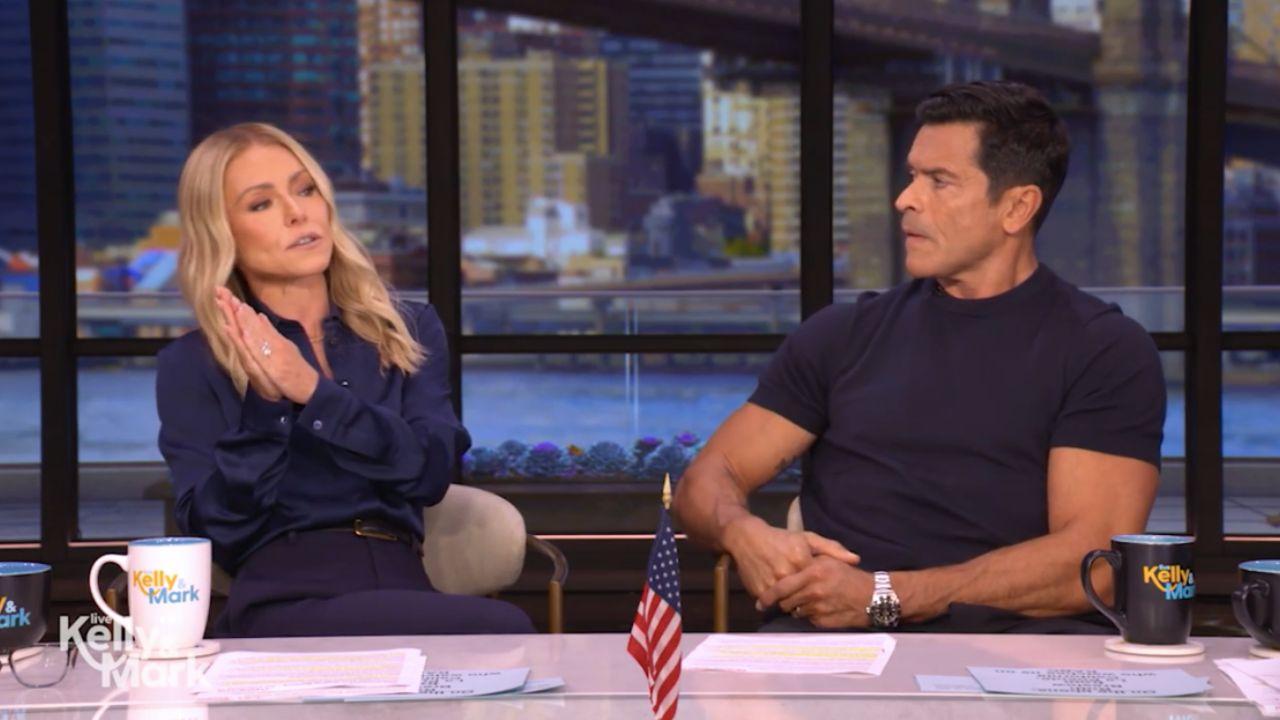 Image of Kelly Ripa added it would be 'the creepiest, scariest, wildest thing ever.'