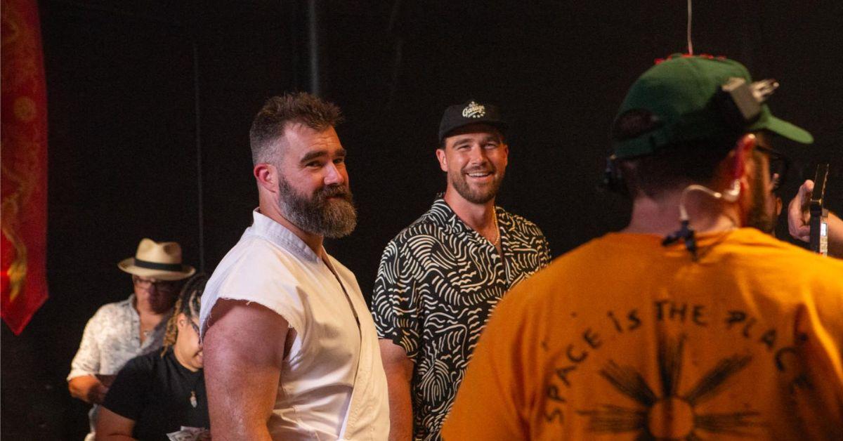 jason kelce hilarious journey bikini wax bonding with travis