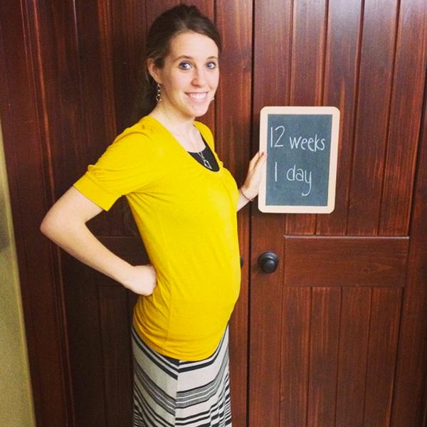 Jill duggar babybump 12 weeks