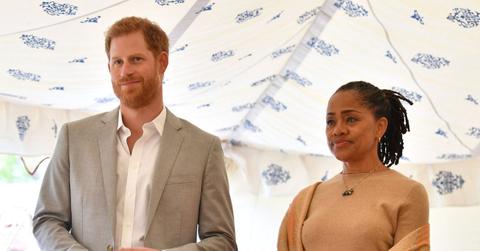 prince harry closer doria ragland amid feud king charles