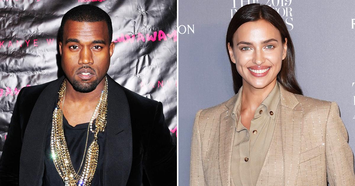 Kanye West and Irina Shayk Were Seen Together In France