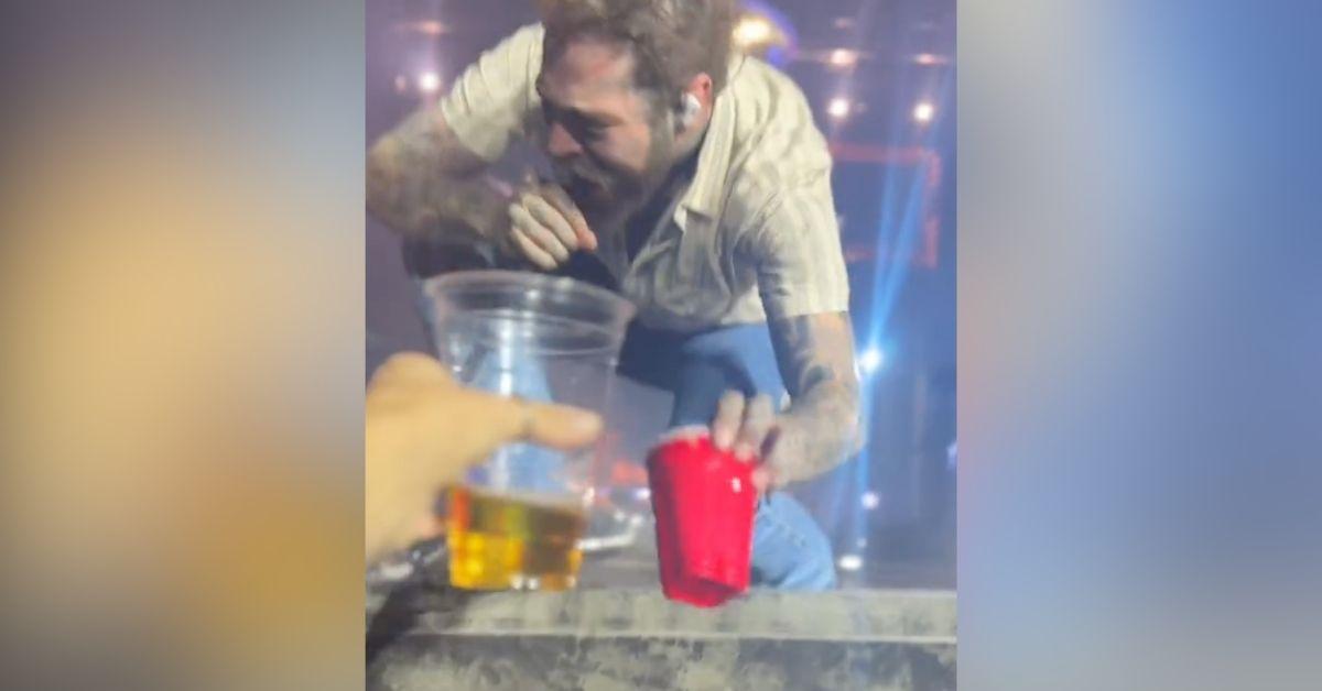 post malone viral concert moment