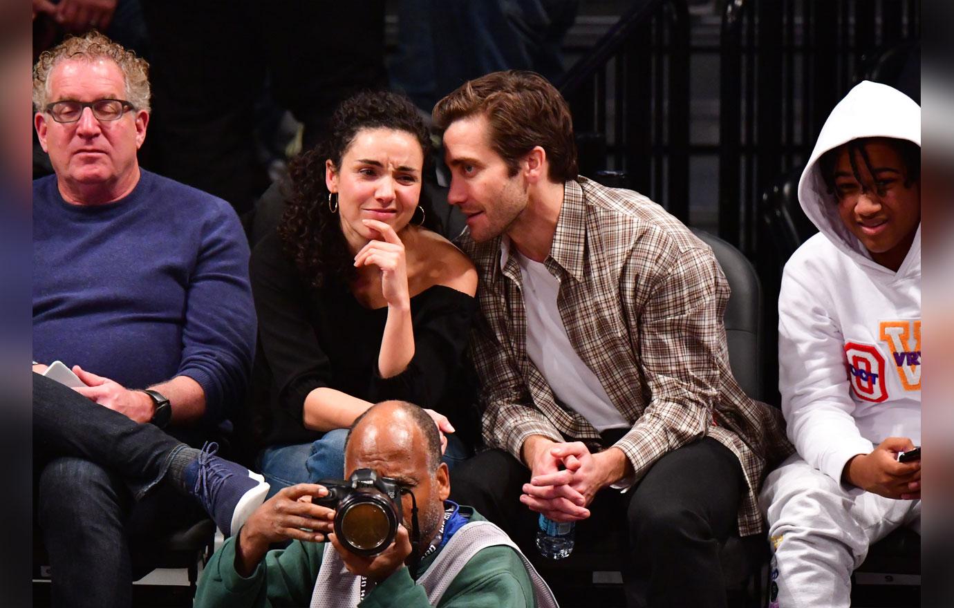 Jake Gyllenhaal BFF Greta Caruso Go To Brooklyn Nets Game