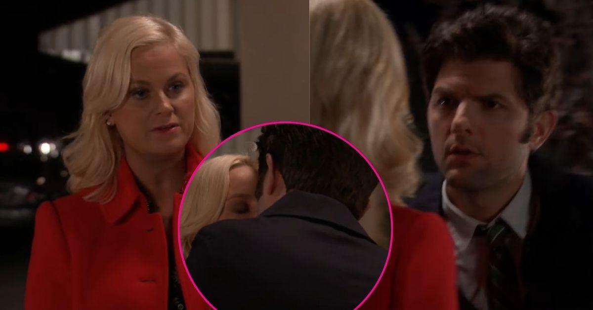 Composite Photos of Adam Scott and Amy Poehler