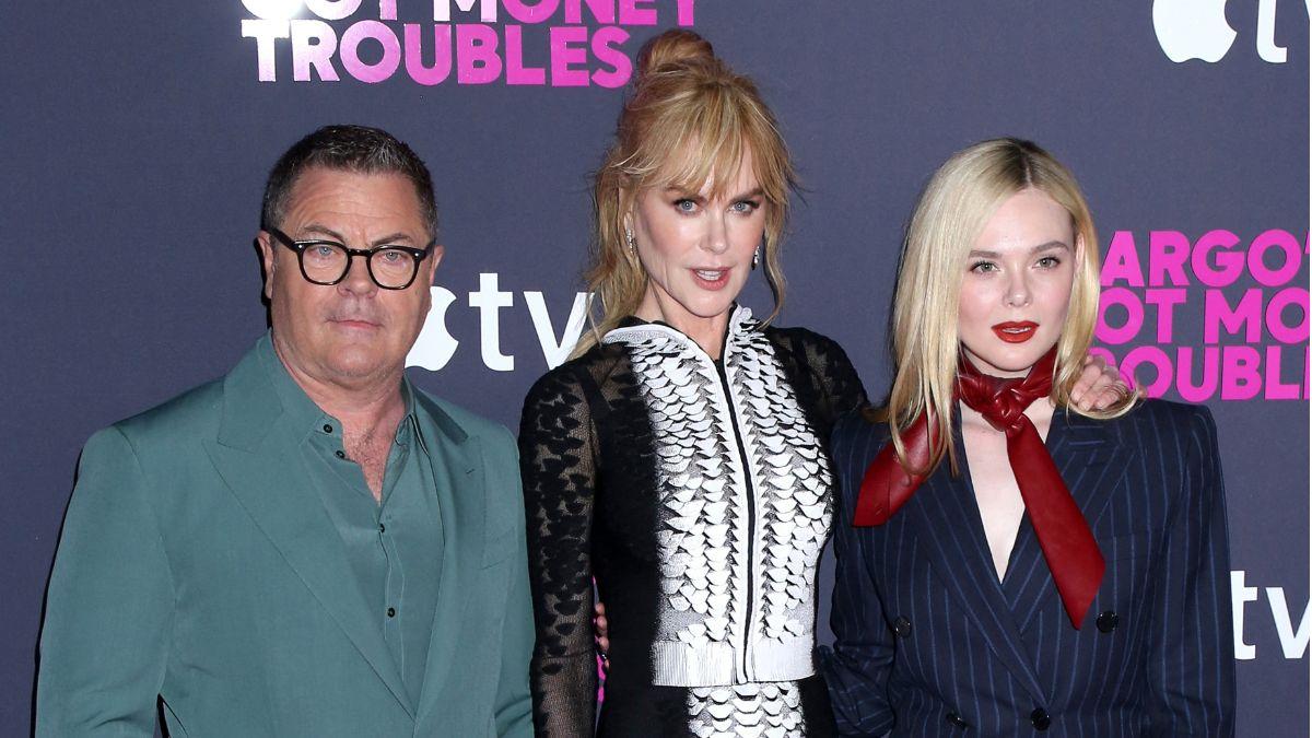 image of Nick Offerman was impressed with Nicole Kidman's commitment to getting the job done.