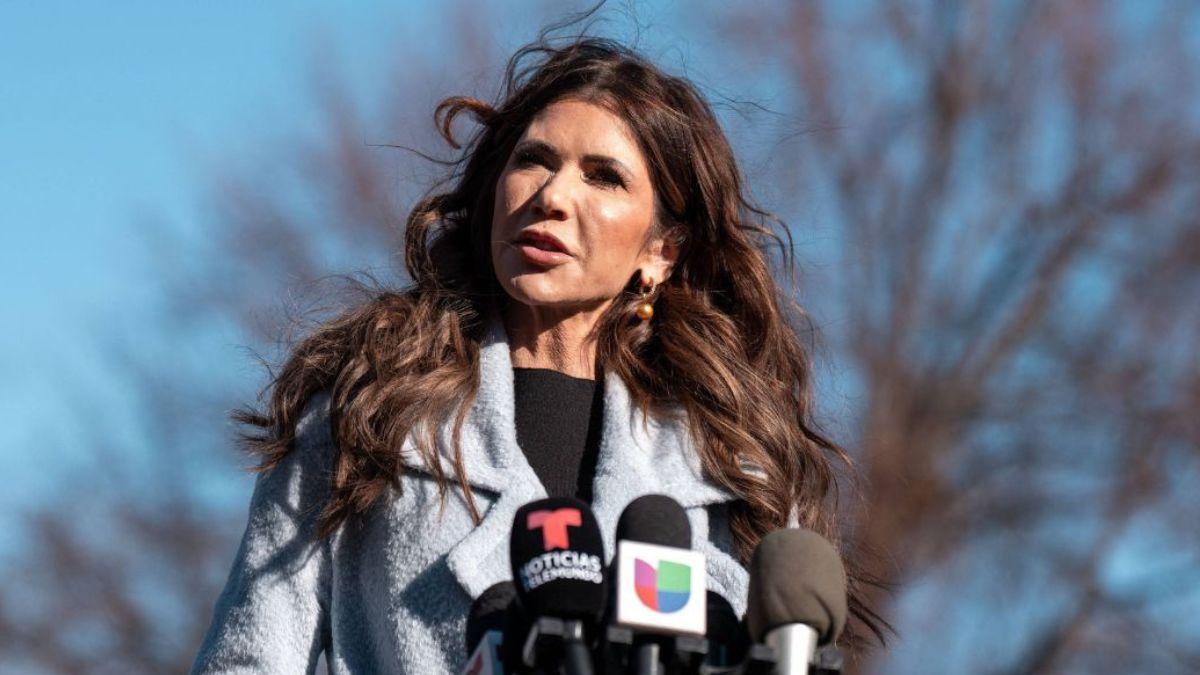 image of Kristi Noem has defended the fatal ICE shootings, claiming agents were acting in self-defense.