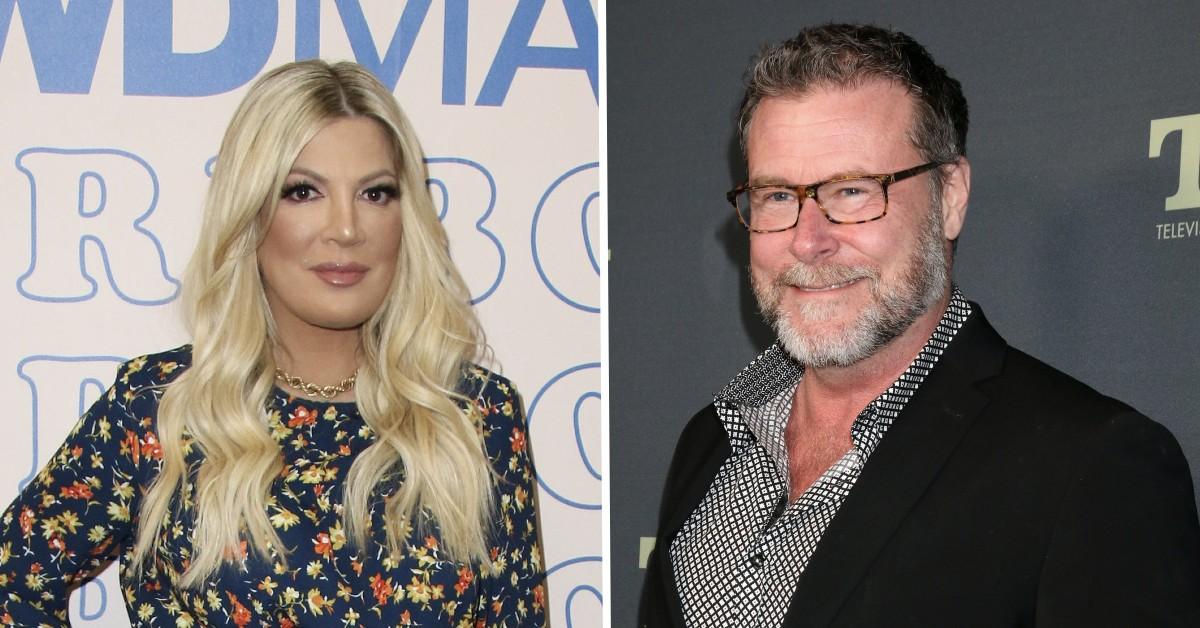 tori spelling went ballistic learning estranged husband dean mcdermott sue her child support