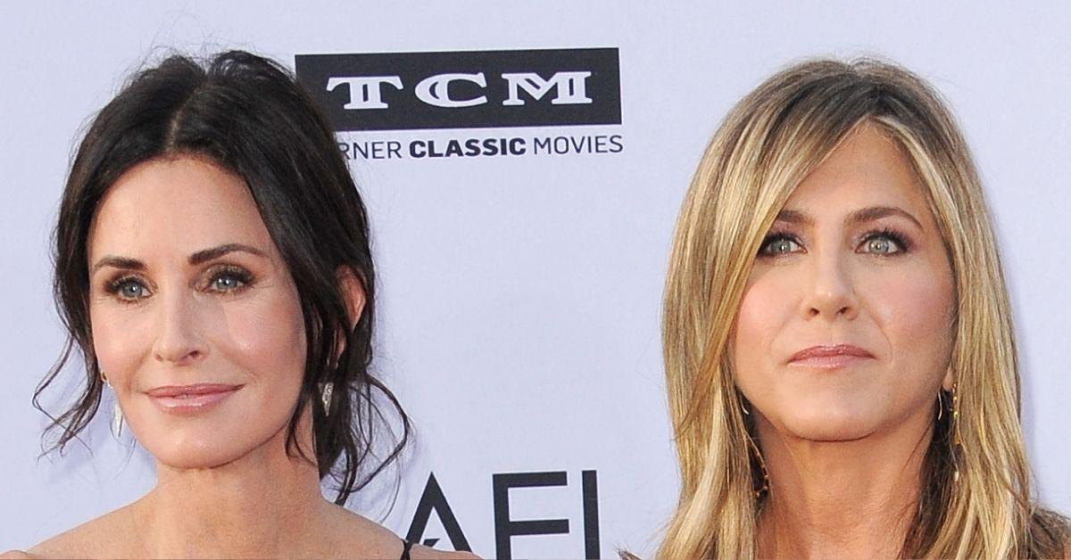image of Jennifer Aniston previously praised Courteney Cox for being loyal, loving and inclusive.