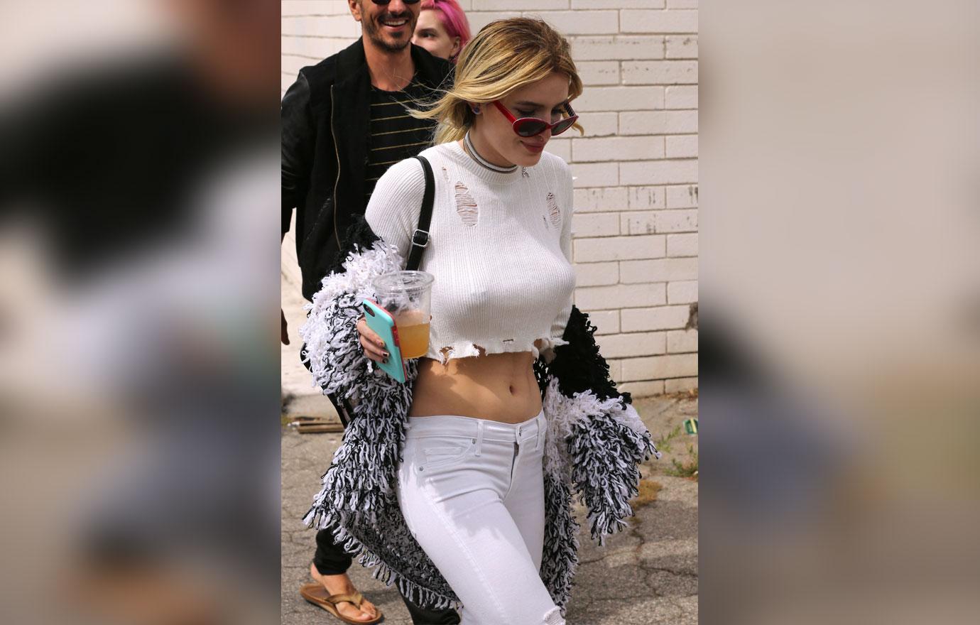 PICS] Free The Nipple! Bella Thorne Proves She Isn't About That Bra Life