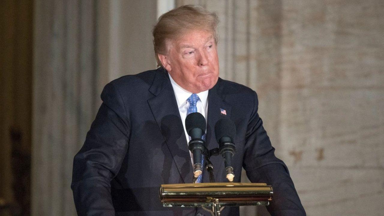 Image of democrats alleged Donald Trump personally directed a $20 million taxpayer-funded advertising campaign.