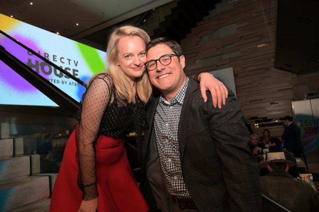 //Elisabeth Moss and Rich Sommer x